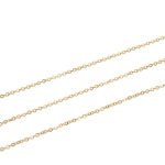 زنجیر دیپلمات سایز 03 طلایی